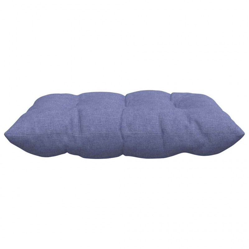 Poduszki na siedziska 4 pcs Niebieski dżins 40 x 40 x 6 cm