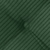 Poduszki na siedziska 4 pcs Ciemna zieleń 40 x 40 x 6 cm