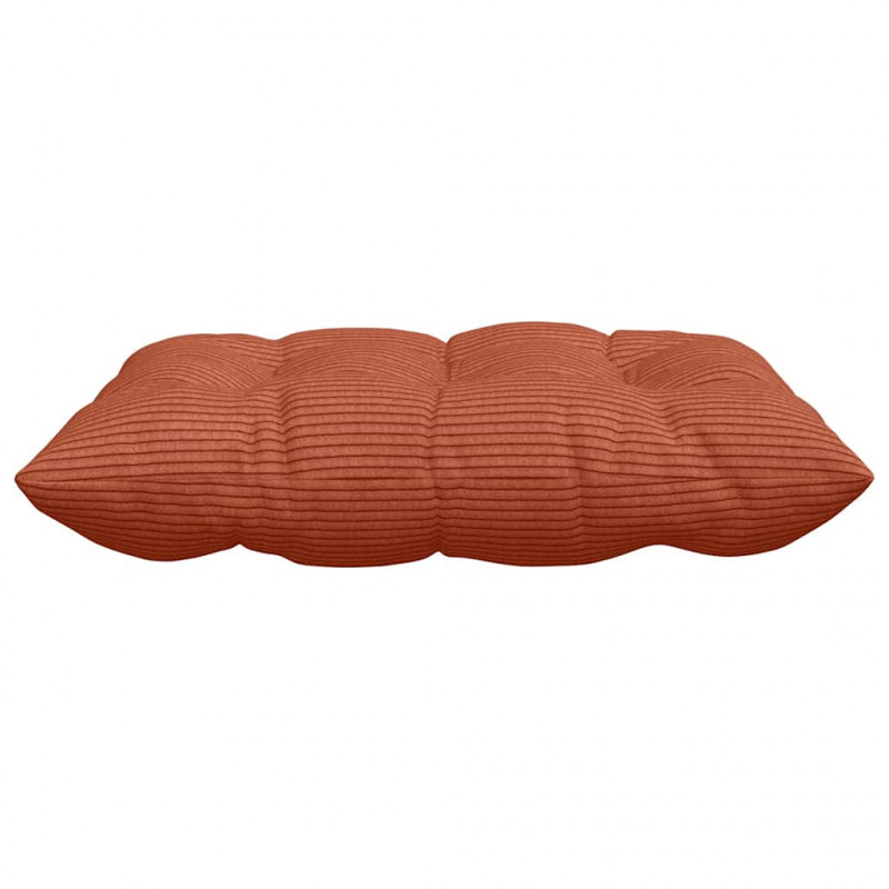 Poduszki na siedziska 4 pcs Czerwono-pomarańczowy