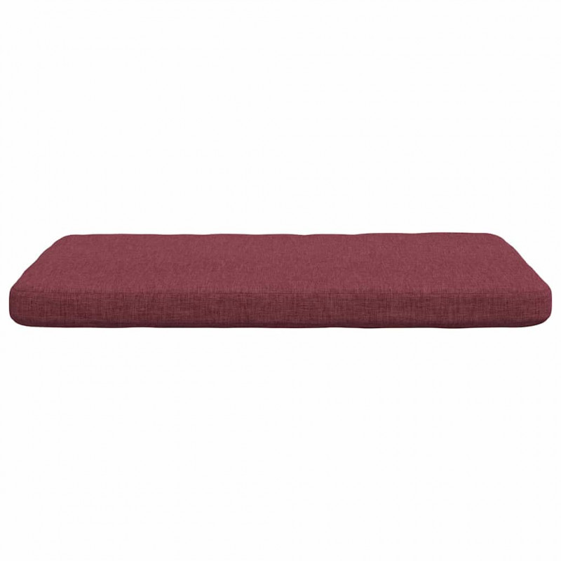 Poduszki na siedziska 4 pcs Czerwone wino 40 x 40 x 3 cm