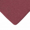 Poduszki na siedziska 4 pcs Czerwone wino 40 x 40 x 3 cm