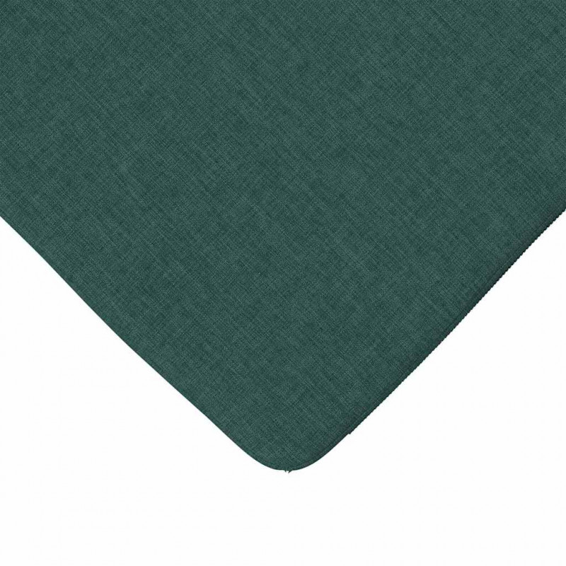 Poduszki na siedziska 4 pcs Ciemna zieleń 40 x 40 x 3 cm