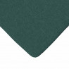 Poduszki na siedziska 4 pcs Ciemna zieleń 40 x 40 x 3 cm