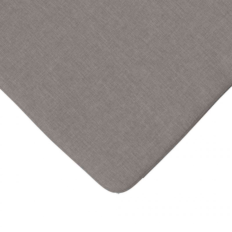 Poduszki na siedziska 4 pcs Ciemnoszary 40 x 40 x 3 cm tkanina