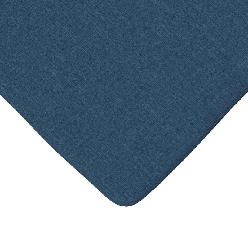 Poduszki na siedziska 4 pcs Niebieski 40 x 40 x 3 cm tkanina
