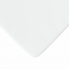 Poduszki na siedziska 4 pcs Biały 40 x 40 x 3 cm tkanina