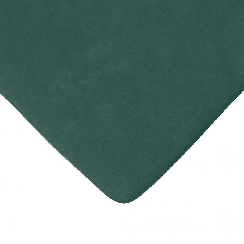 Poduszki na siedziska 4 pcs Ciemna zieleń 40 x 40 x 3 cm