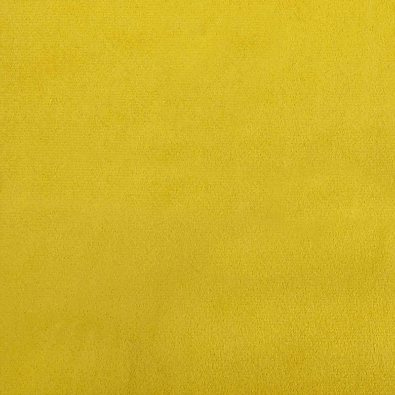 Poduszki na siedziska 4 pcs Żółty 40 x 40 x 3 cm Aksamit