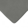 Poduszki na siedziska 4 pcs Ciemnoszary 40 x 40 x 3 cm