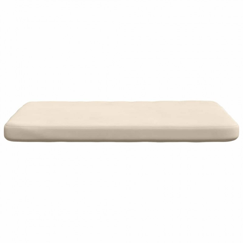 Poduszki na siedziska 4 pcs Beżowy 40 x 40 x 3 cm