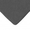 Poduszki na siedziska 4 pcs Ciemnoszary 40 x 40 x 3 cm