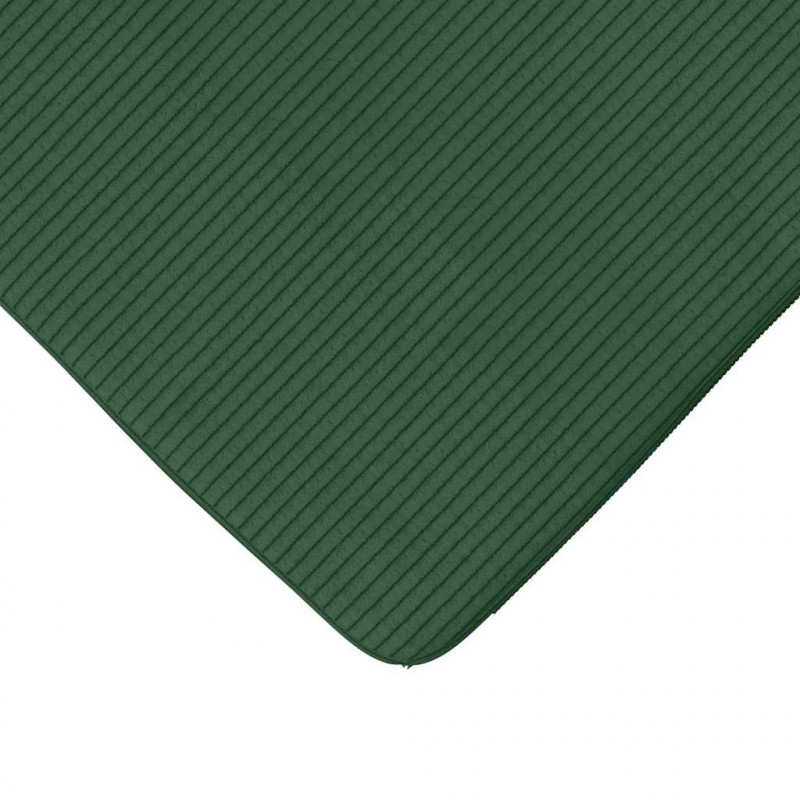 Poduszki na siedziska 4 pcs Ciemna zieleń 40 x 40 x 3 cm
