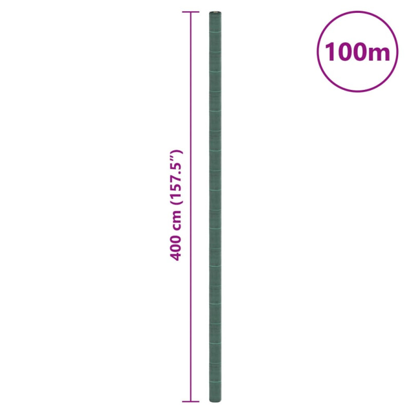Agrowłóknina antychwastowa, zielona, 4x100 m, PP