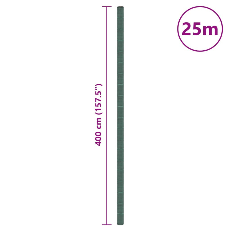 Agrowłóknina antychwastowa, zielona, 4x25 m, PP