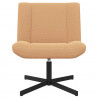 Fotel obrotowy Beżowy 63 x 75 x 76 cm Owczy Skór