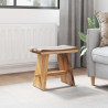 Taboret prysznicowy Naturalny 50 x 30 x 44 cm Drewno Suar