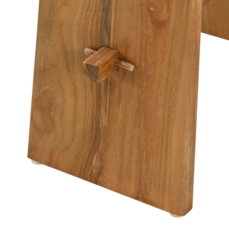 Stołek łazienkowy Brązowy 50 x 29,5 x 50,5 cm