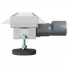 2 w 1 Odwodnienie prysznicowe Srebrny 50 cm Stal nierdzewna 304