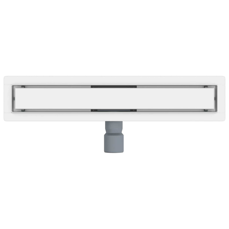 2 w 1 Odwodnienie prysznicowe Srebrny 50 cm Stal nierdzewna 304