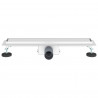 2 w 1 Odwodnienie prysznicowe Srebrny 60 cm Stal nierdzewna 304