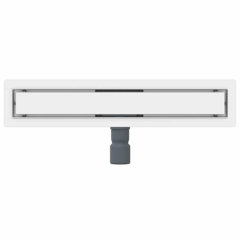 2 w 1 Odwodnienie prysznicowe Srebrny 60 cm Stal nierdzewna 304