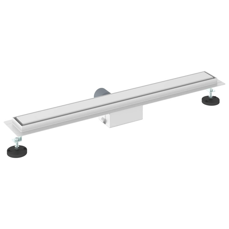 2 w 1 Odwodnienie prysznicowe Srebrny 70 cm Stal nierdzewna 304