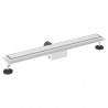 2 w 1 Odwodnienie prysznicowe Srebrny 80 cm Stal nierdzewna 304