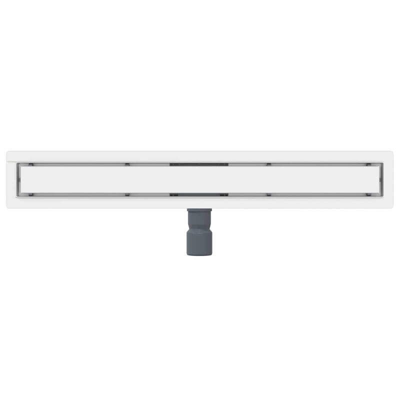 2 w 1 Odwodnienie prysznicowe Srebrny 80 cm Stal nierdzewna 304