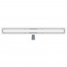 2 w 1 Odwodnienie prysznicowe Srebrny 90 cm Stal nierdzewna 304