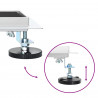 Odwodnienie prysznicowe z osłoną szklaną Czarny 60 cm