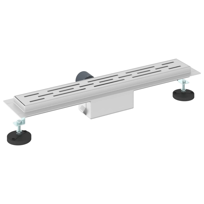 Odwodnienie prysznicowe z designem linii Srebrny 60 cm