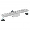 Odwodnienie prysznicowe z designem linii Srebrny 60 cm