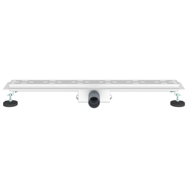 Odwodnienie prysznicowe z designem linii Srebrny 70 cm