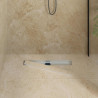 Odpływ prysznicowy 2 w 1 z syfonem 360° Srebrny 60 cm
