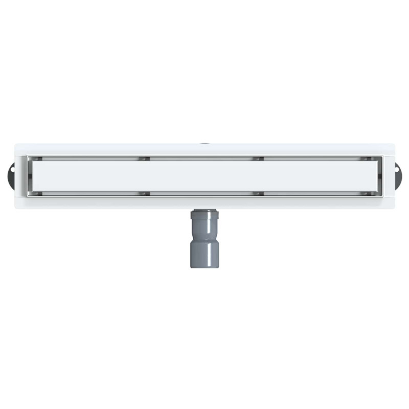 Odpływ prysznicowy 2 w 1 z syfonem 360° Srebrny 60 cm