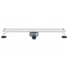 Odpływ prysznicowy 2 w 1 z syfonem 360° Srebrny 70 cm