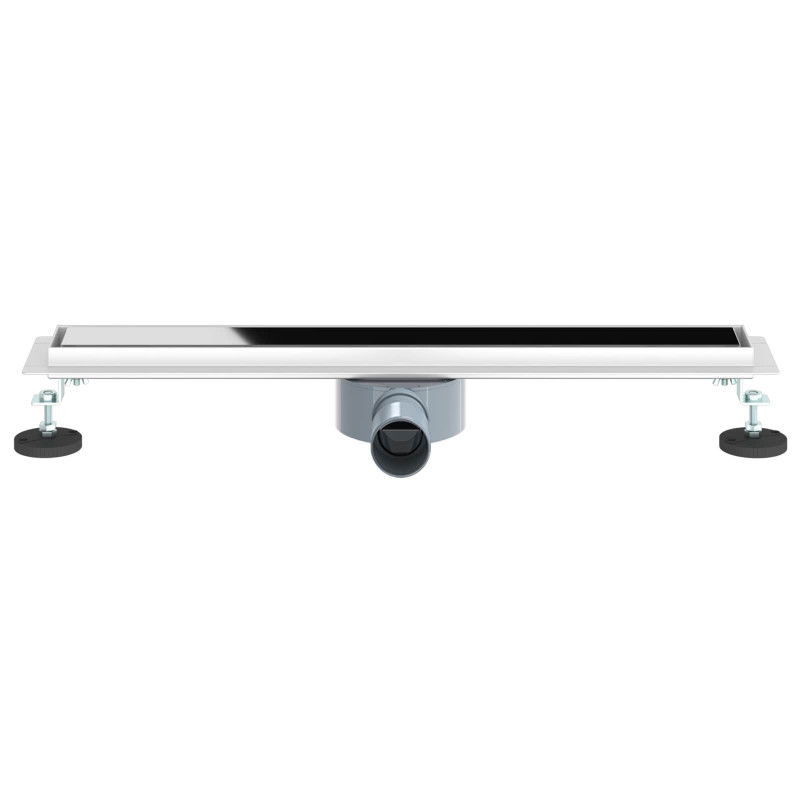 Odpływ prysznicowy z szklaną pokrywą i syfonem 360° 60 cm
