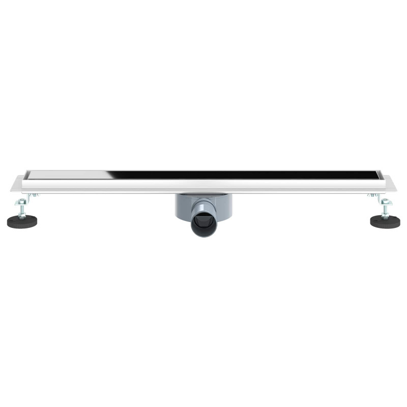 Odpływ prysznicowy z szklaną pokrywą i syfonem 360° 70 cm