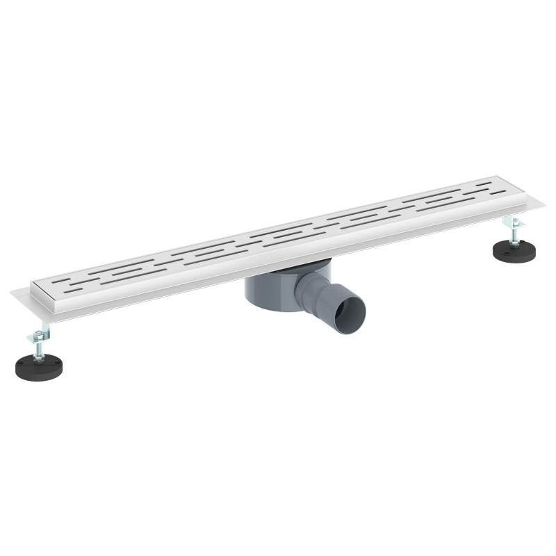 Odpływ prysznicowy z szklaną pokrywą i syfonem 360° 70 cm
