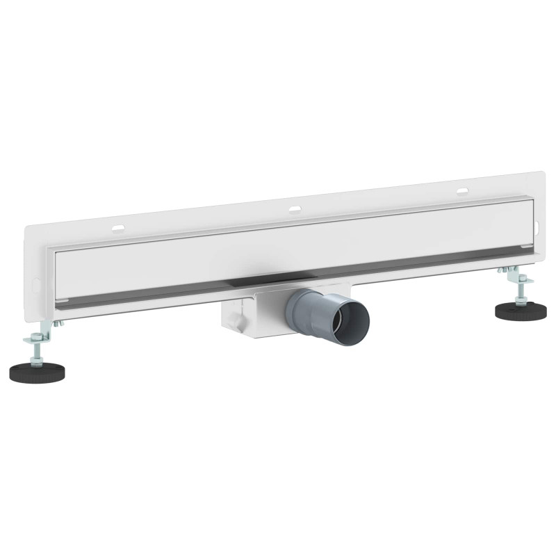 Odpływ prysznicowy montowany na ścianie Srebrny 60 cm