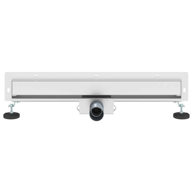 Odpływ prysznicowy montowany na ścianie Srebrny 60 cm