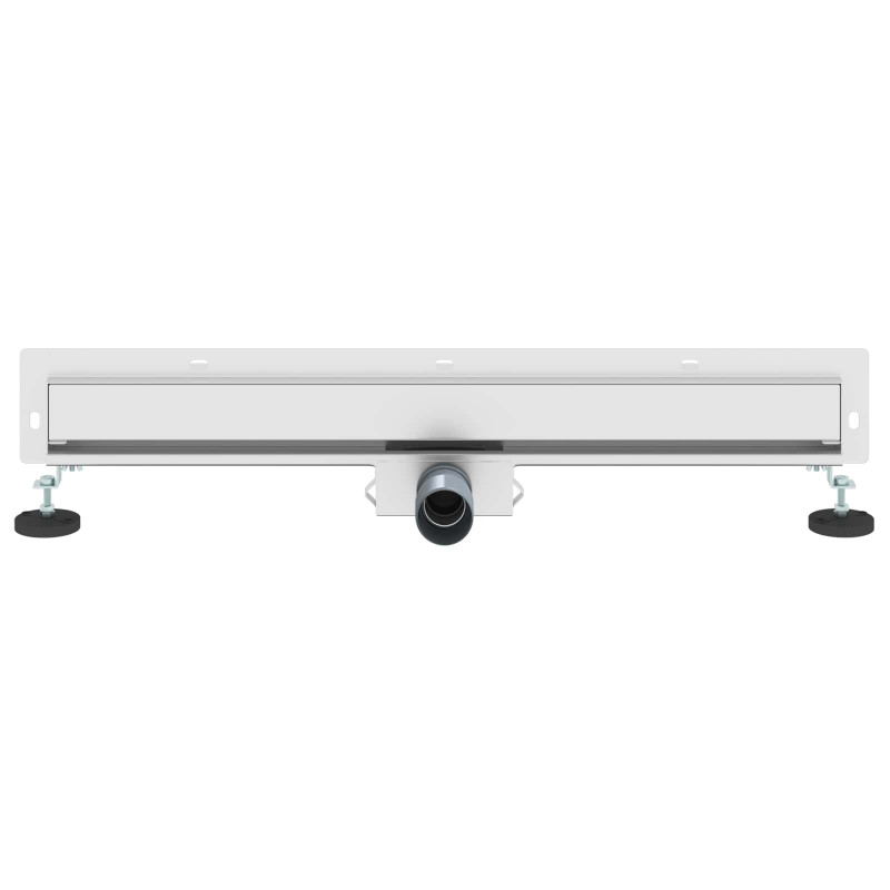 Odpływ prysznicowy montowany na ścianie Srebrny 70 cm
