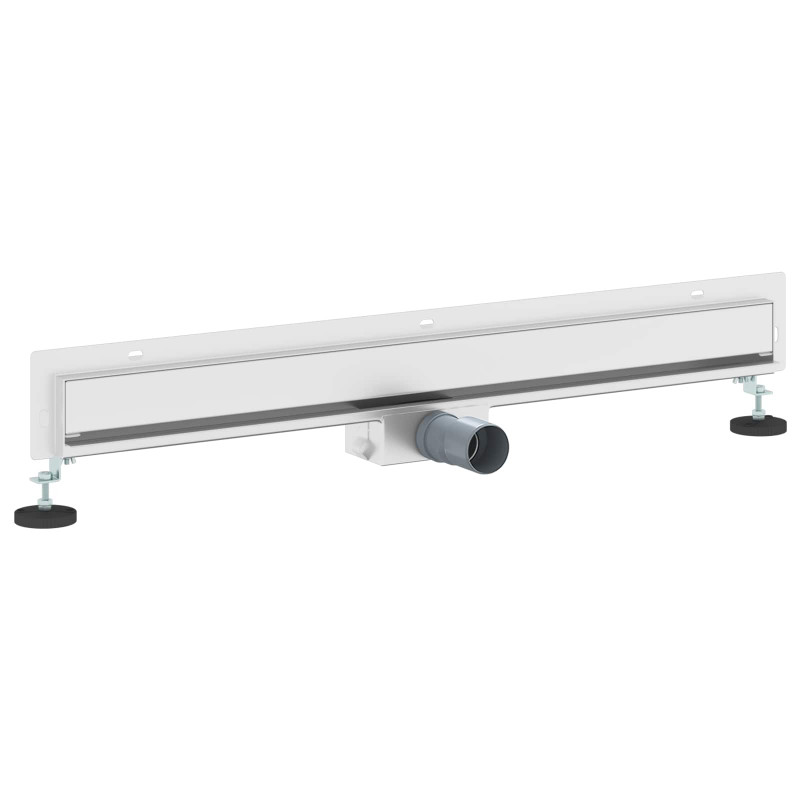 Odpływ prysznicowy montowany na ścianie Srebrny 80 cm