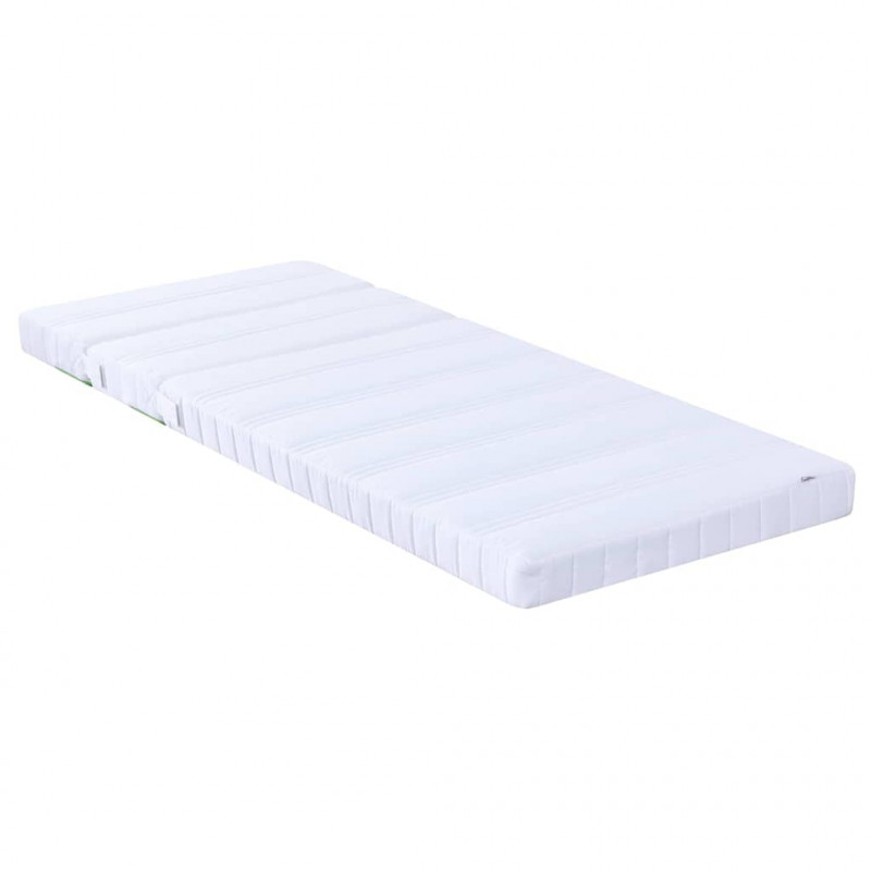 Materac piankowy Biały 80 x 200 cm Pianka