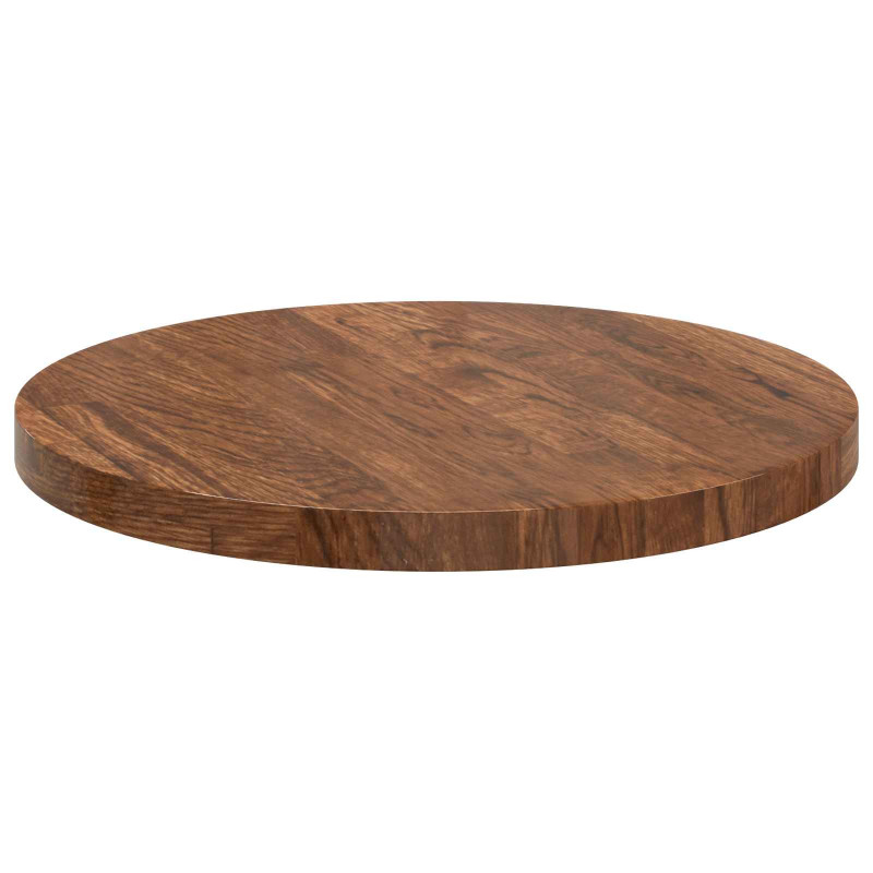 Blat stołu Jasny Brąz Ø 40 x 2,5 cm Dąb lite