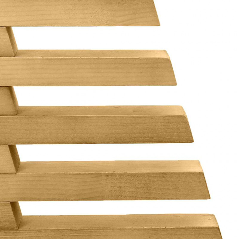 Drewniana choinka z podstawą Brązowy 150 cm Lite drewno sosnowe