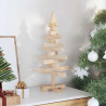 Choinki z podstawą Naturalny 60 cm Lite drewno sosnowe