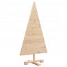 Choinki z podstawą Naturalny 90 cm Lite drewno sosnowe