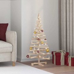 Choinki z podstawą Naturalny 120 cm Lite drewno sosnowe