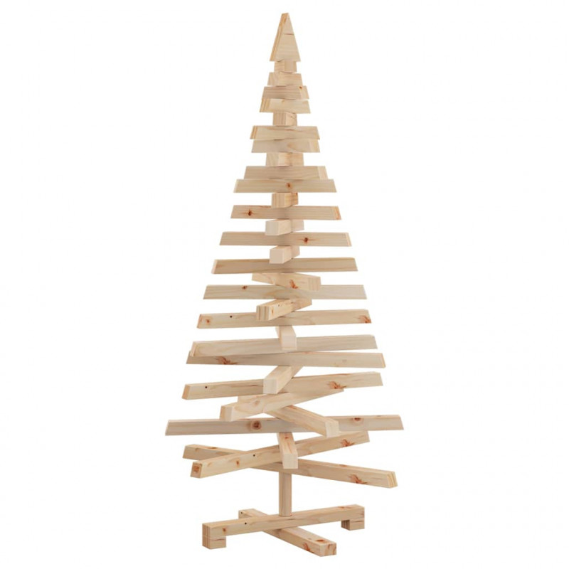 Choinki z podstawą Naturalny 120 cm Lite drewno sosnowe